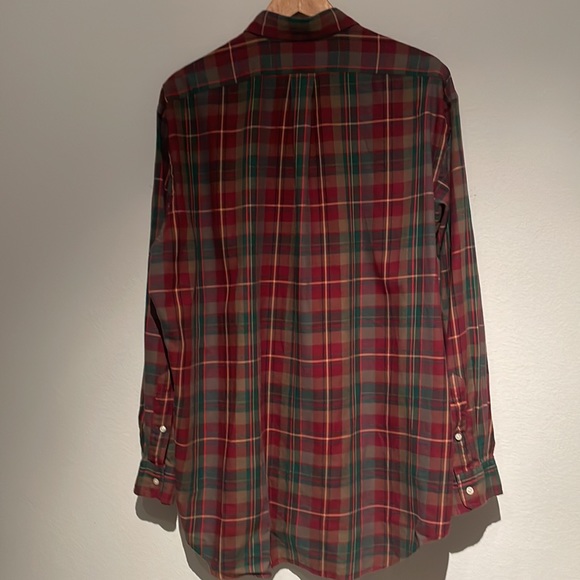 Ralph Lauren Man’s Button Down Shirt Plaid Size L - Picture 4 of 5
